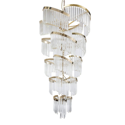 Twin Palms Foyer Crystal Chandelier - Richardrider