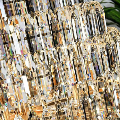 Staircase/Foyer Chandelier With High Clarity Crystals Luxury Ceiling Light - Richardrider