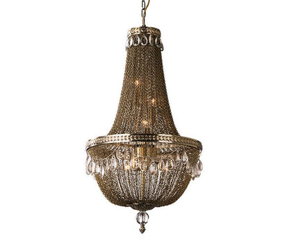 Oversize Modern Metal Art Luxury Crystal Chandelier for Duplex Hall/Staircase/Villa/Foyer - Richardrider