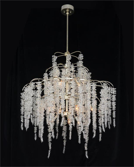 Cascading Crystal Twelve-Light Chandelier - Richardrider