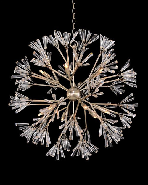 Luna Crystal Wand Branched Twelve-Light Pendant Chandelier - Richardrider