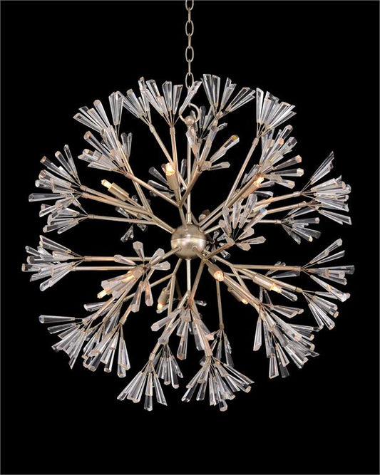 Luna Crystal Wand Branched Twelve-Light Pendant Chandelier - Richardrider