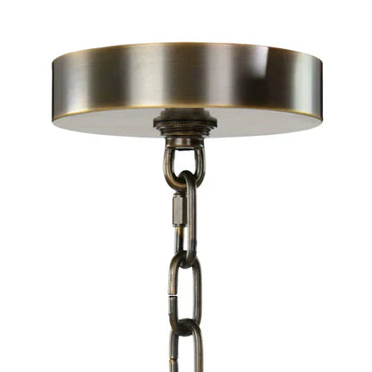 Churippu Magnolia & Tulip Glass Bronze Vertical Twenty-One Light Chandelier AJC-9326 - Richardrider