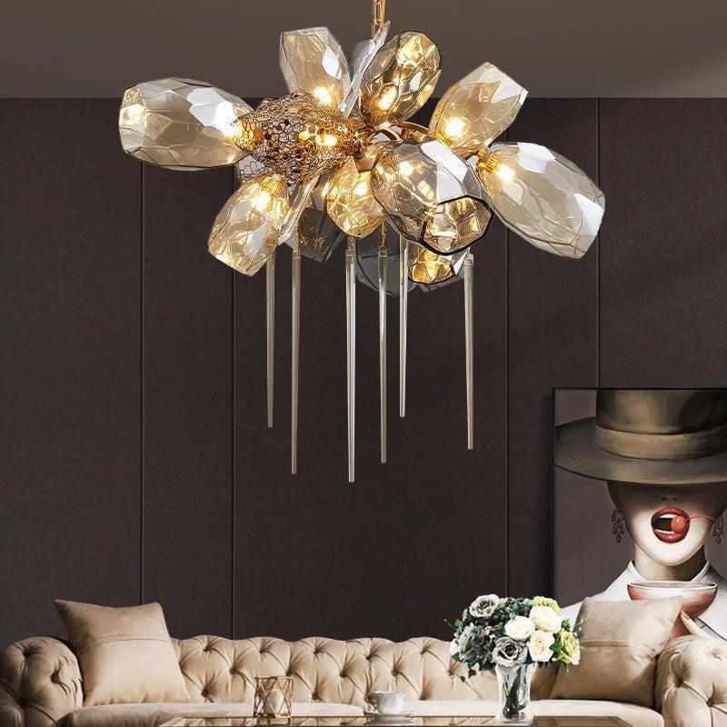 Greta Postmodern Glass Chandelier - Richardrider