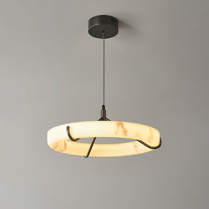 Alabaster Ring Pendant Lamp - Richardrider