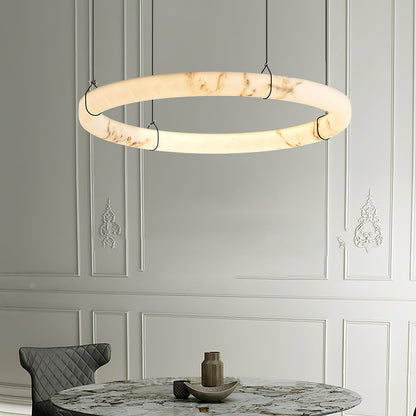 Alabaster Ring Pendant Lamp - Richardrider