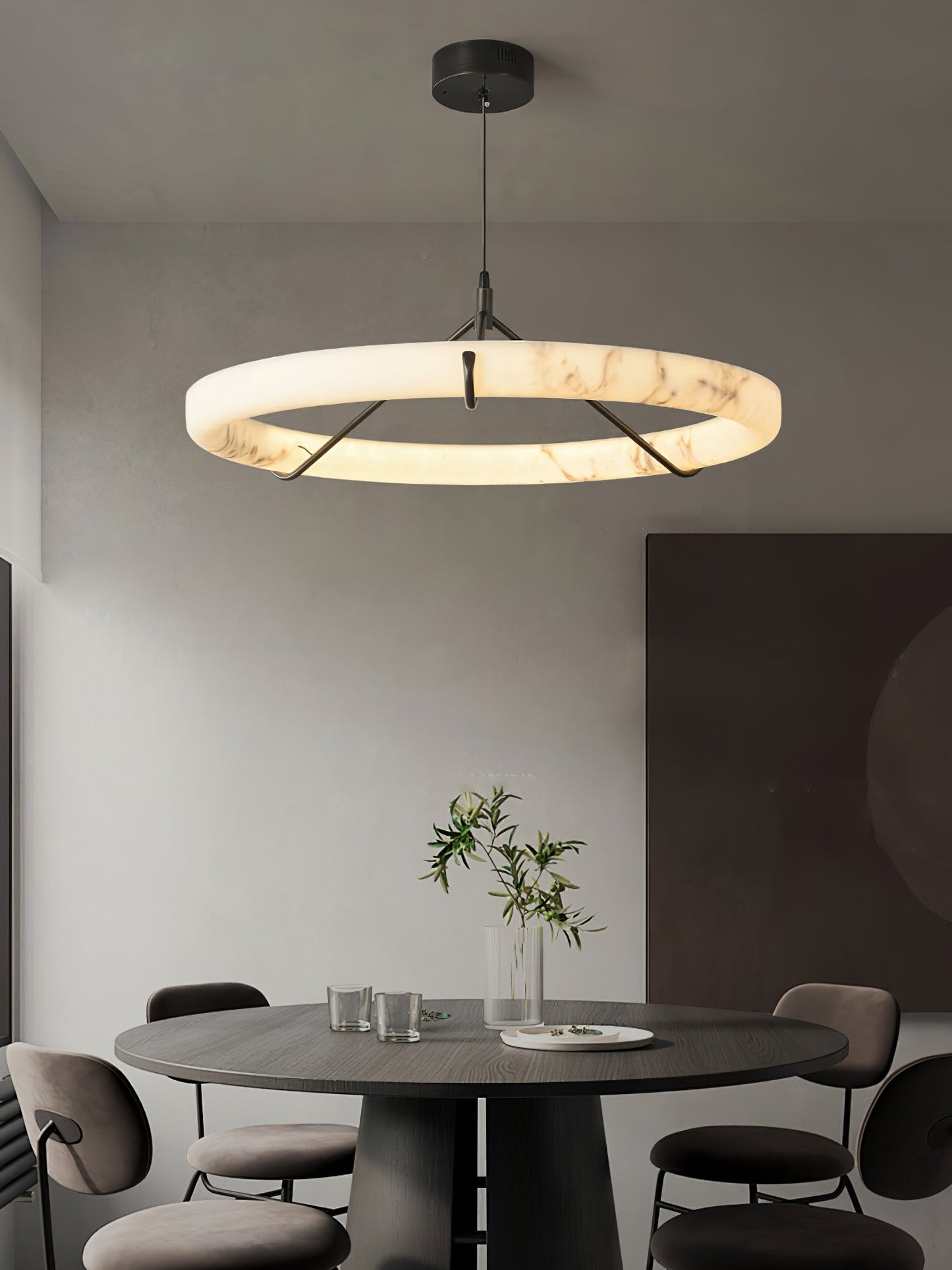 Alabaster Ring Pendant Lamp - Richardrider