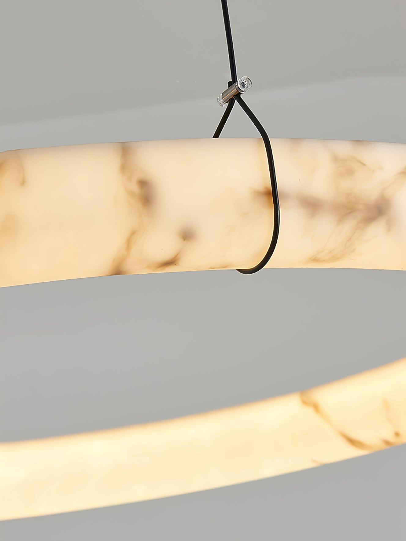 Alabaster Ring Pendant Lamp - Richardrider