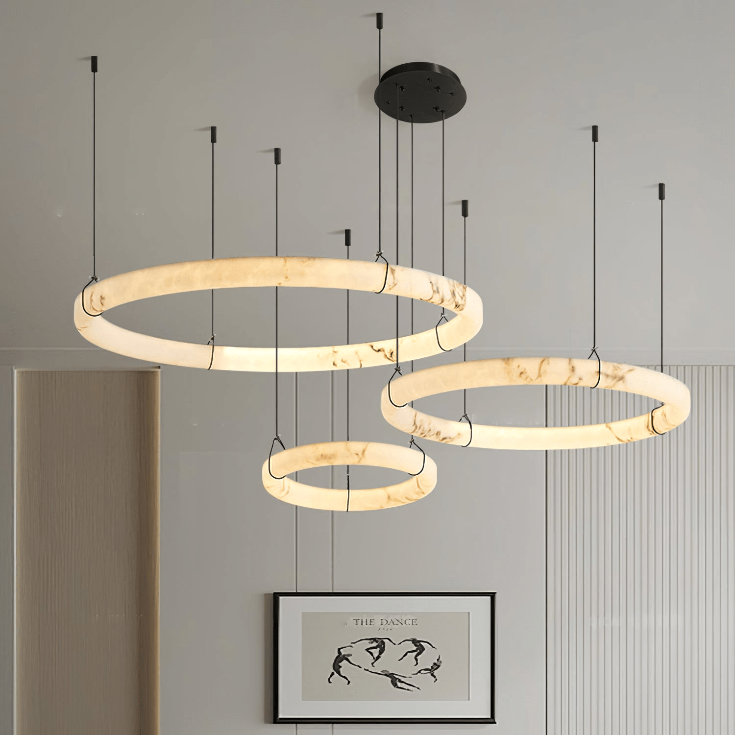 Alabaster Ring Pendant Lamp - Richardrider