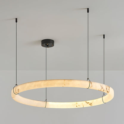 Alabaster Ring Pendant Lamp - Richardrider