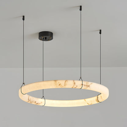 Alabaster Ring Pendant Lamp - Richardrider