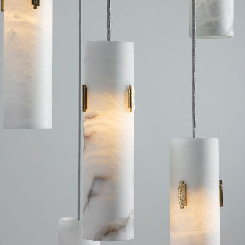 Alabaster Deco Cluster Chandelier - Richardrider