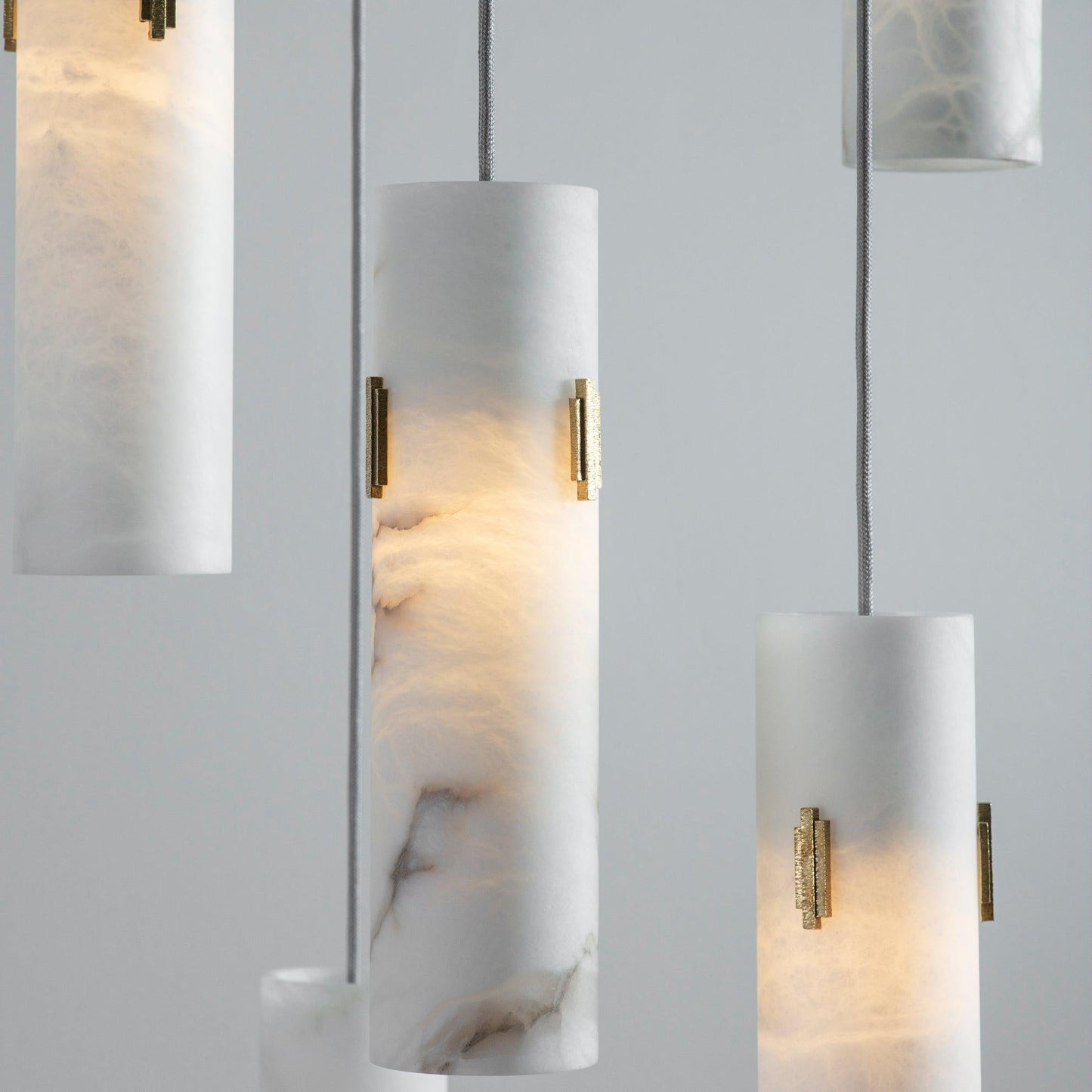 Alabaster Deco Cluster Chandelier - Richardrider
