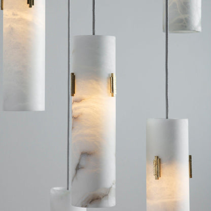 Alabaster Deco Cluster Chandelier - Richardrider