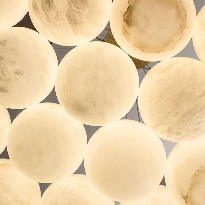 Alabaster Anne Ceiling Pendant 7/19 Lights - Richardrider