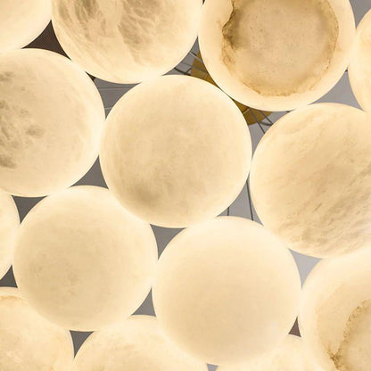 Alabaster Anne Ceiling Pendant 7/19 Lights - Richardrider