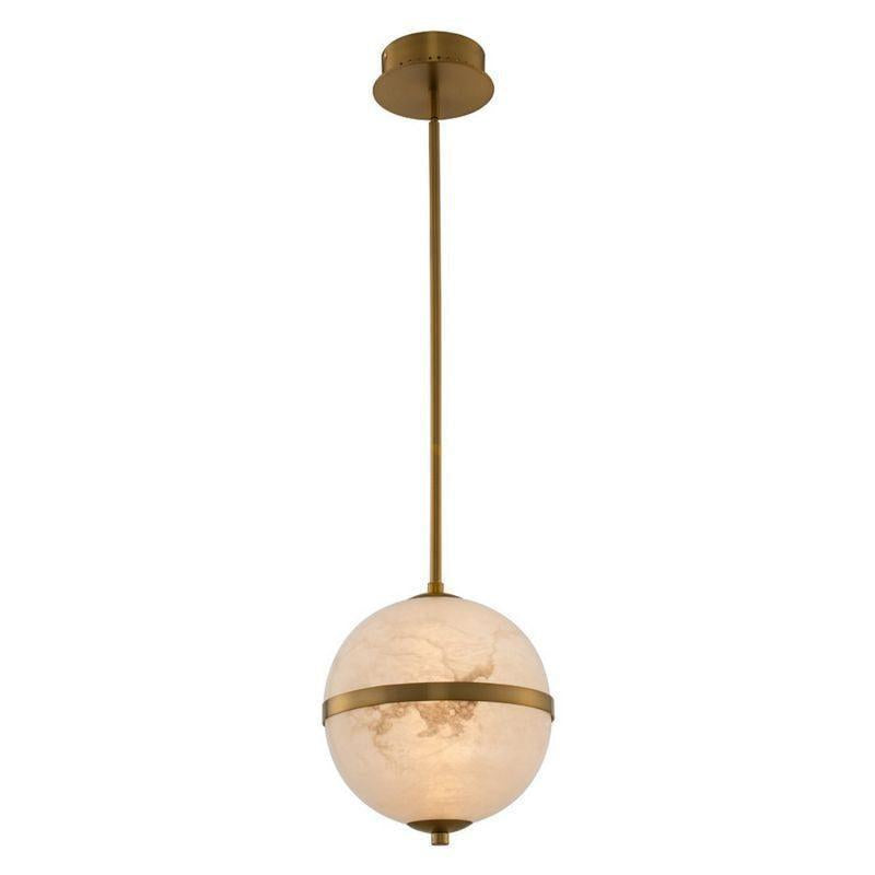Alabaster Canterbury LED Mini Pendant - Richardrider