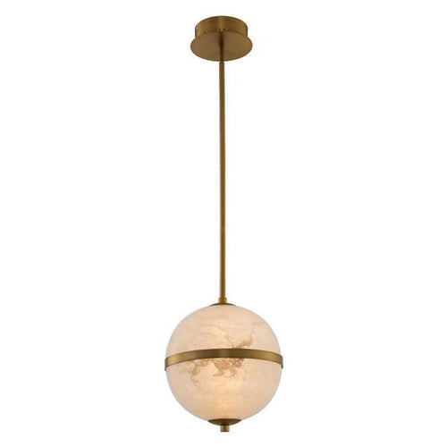 Alabaster Canterbury LED Mini Pendant - Richardrider