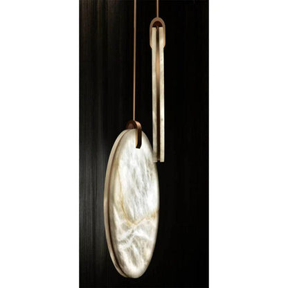 Alabaster Disc Pendant Light - Richardrider