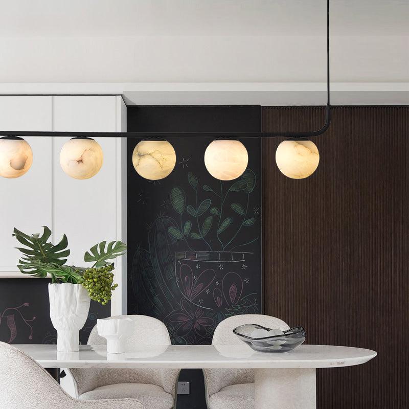 Alabaster Global Linear Pendant - Richardrider