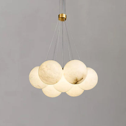 Alabaster Globe Art Pendant Light - Richardrider