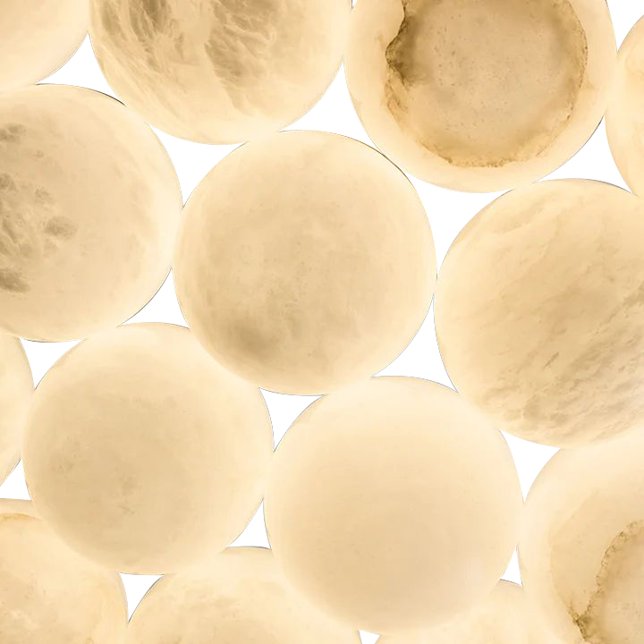 Alabaster Globe Art Pendant Light - Richardrider