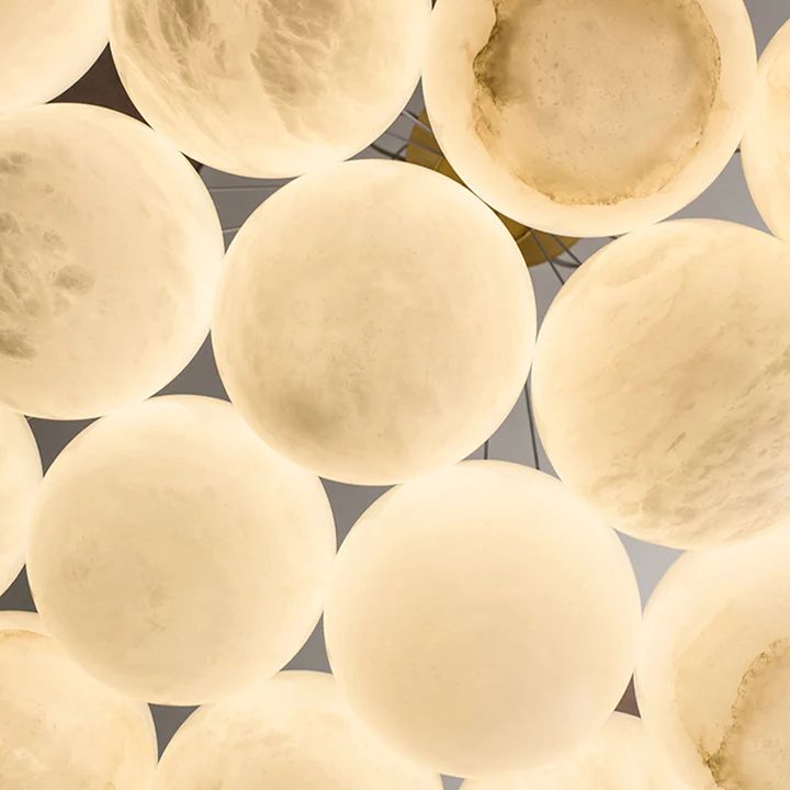 Alabaster Globe Art Pendant Light - Richardrider