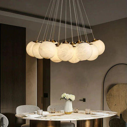 Alabaster Multi-lights Ceiling Pendant - Richardrider