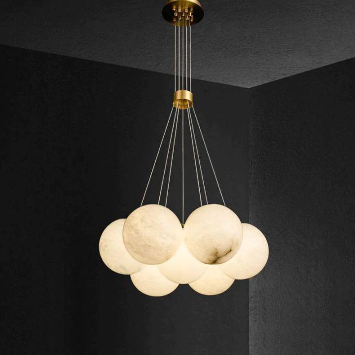 Alabaster Multi-lights Ceiling Pendant - Richardrider
