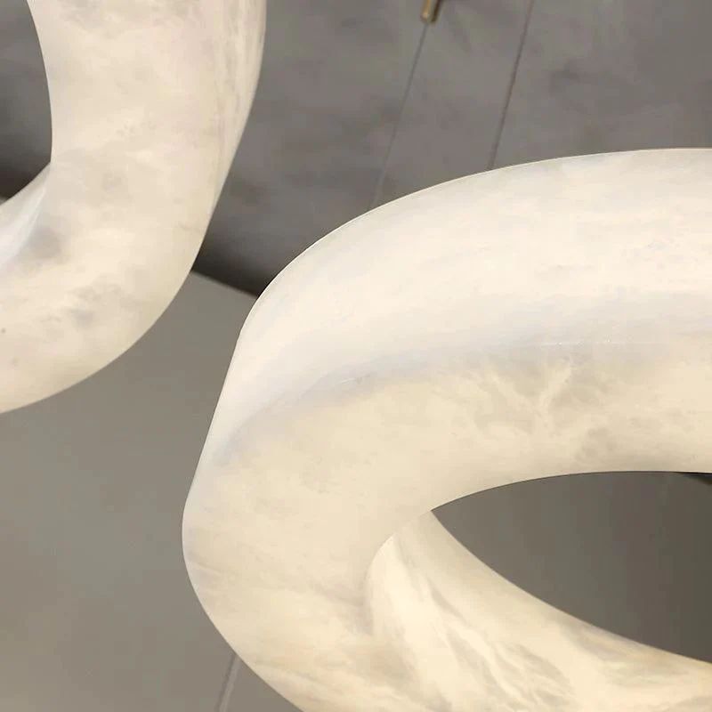 Alabaster Round Morden Pendant - Richardrider