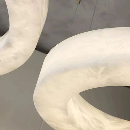 Alabaster Round Morden Pendant - Richardrider