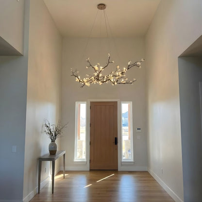Barhed Tree Branch Chandelier
