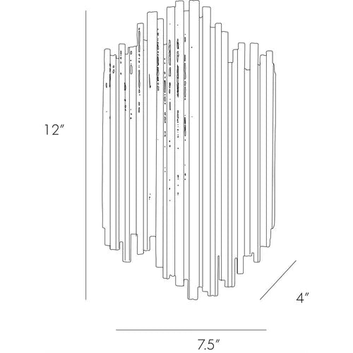 Althely 2 Lights Wall Sconce - Richardrider