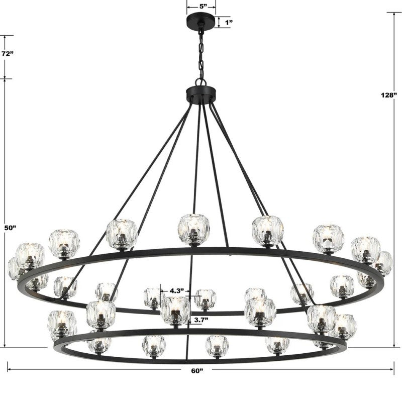 Agron 30 Light Crystal Chandelier - Richardrider