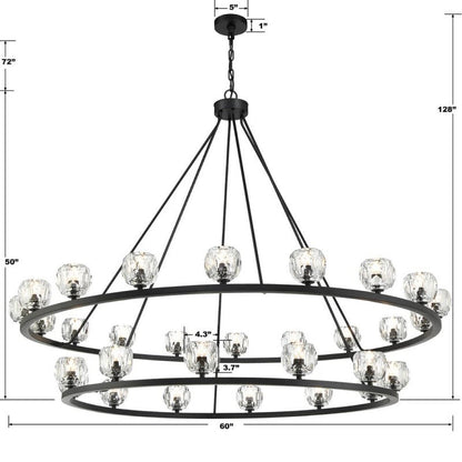 Agron 30 Light Crystal Chandelier - Richardrider