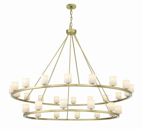 Agron 30 Light Alabaster Chandelier - Richardrider