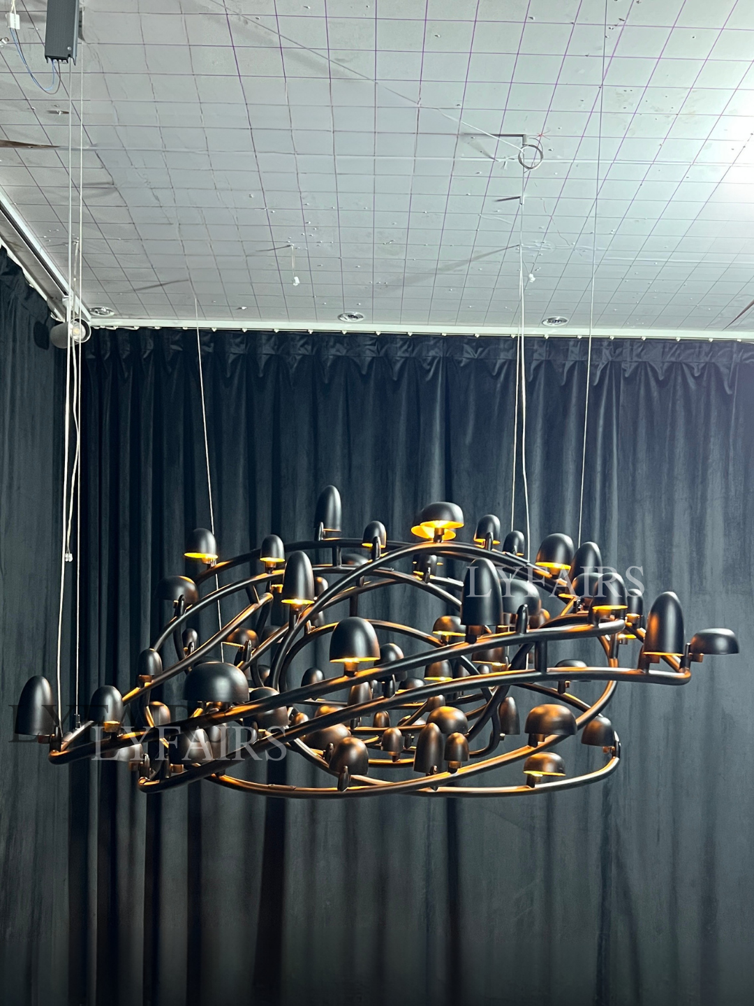 Art Design Mushroom Cluster Chandelier