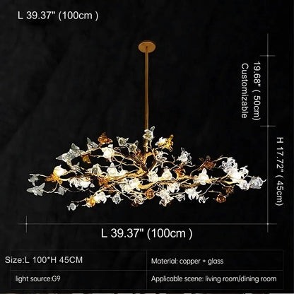 Sutober Sculptural Branch Chandelier