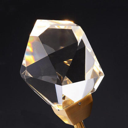 Masonry Faceted Crystal Prisms Chandelier - Richardrider