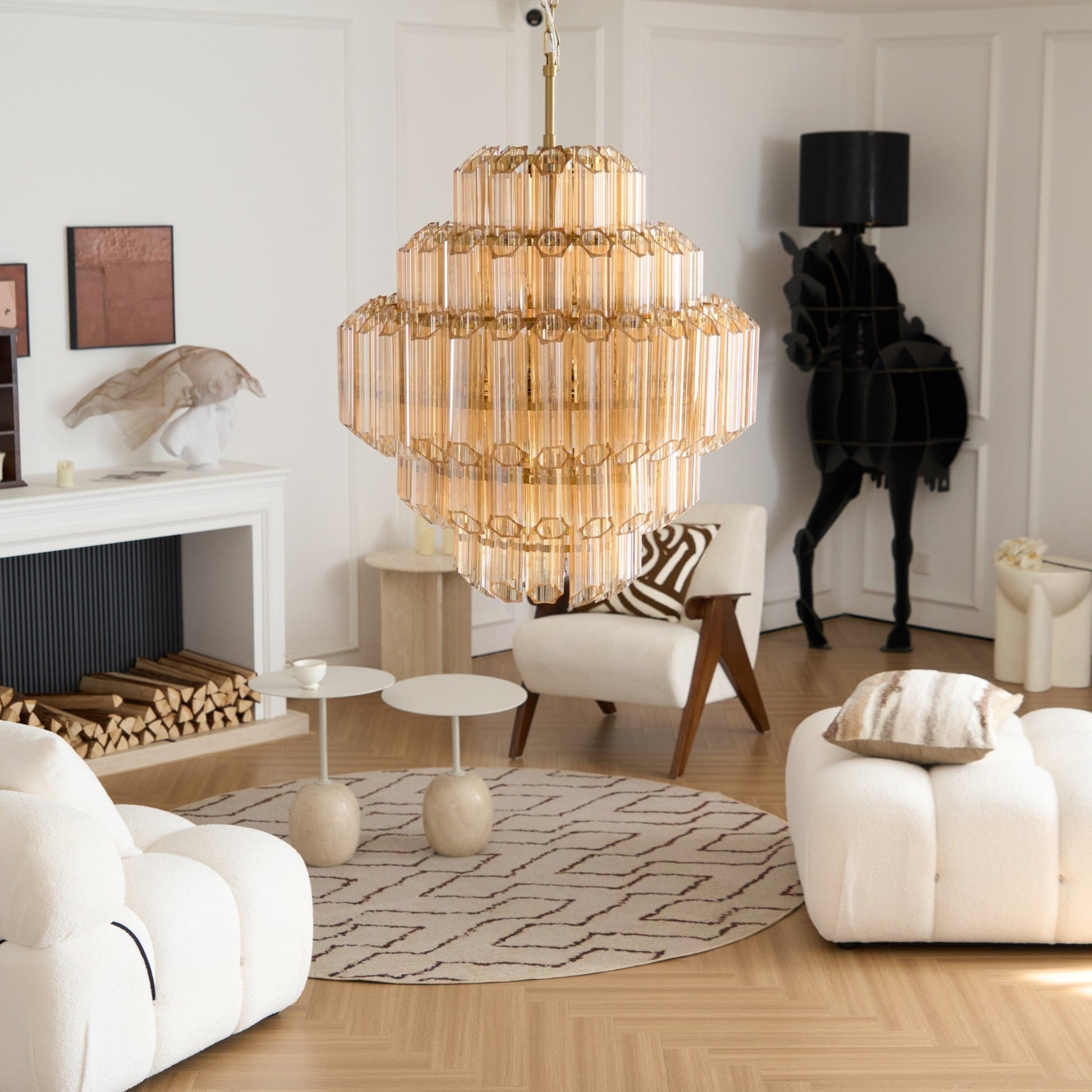 Aurum Cascade Murano Chandelier - Richardrider