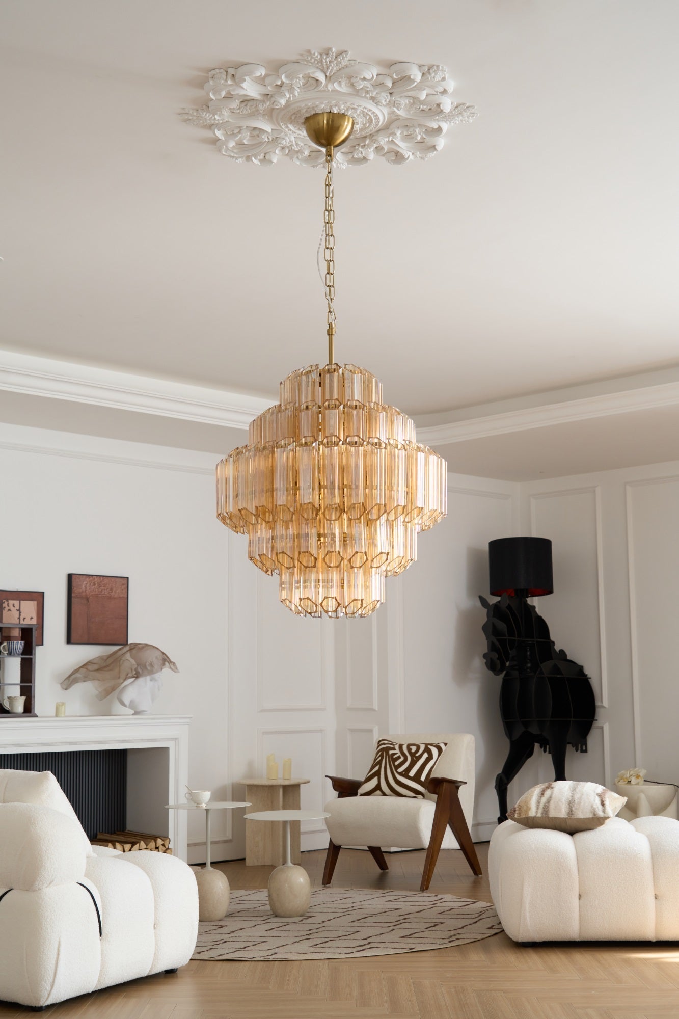 Aurum Cascade Murano Chandelier - Richardrider