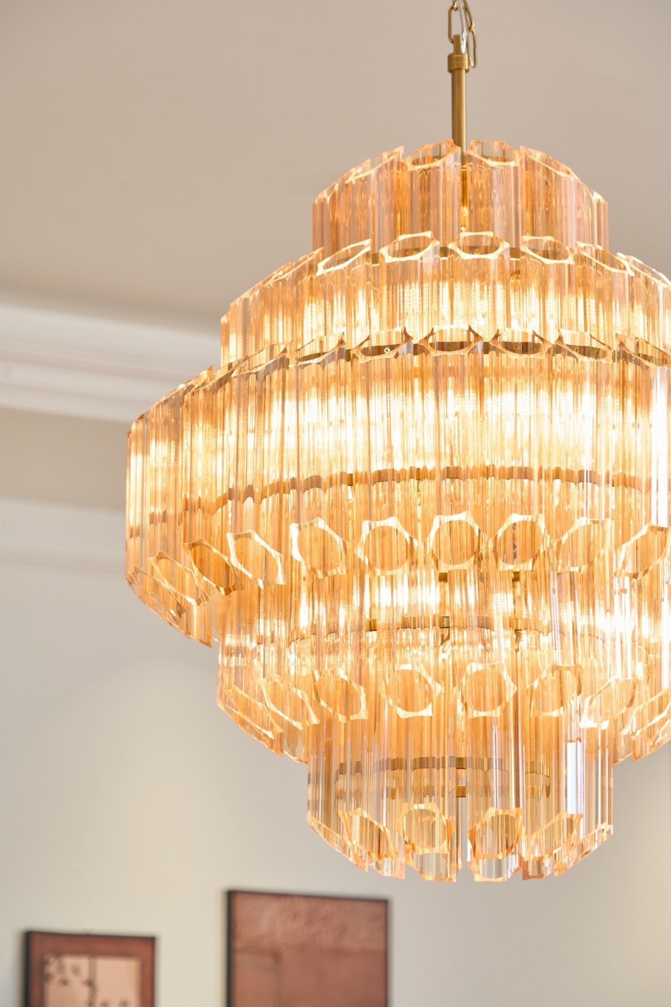 Aurum Cascade Murano Chandelier - Richardrider