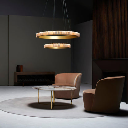 Avalon Alabaster Chandelier - Richardrider