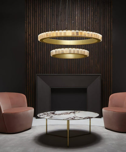 Avalon Alabaster Chandelier - Richardrider
