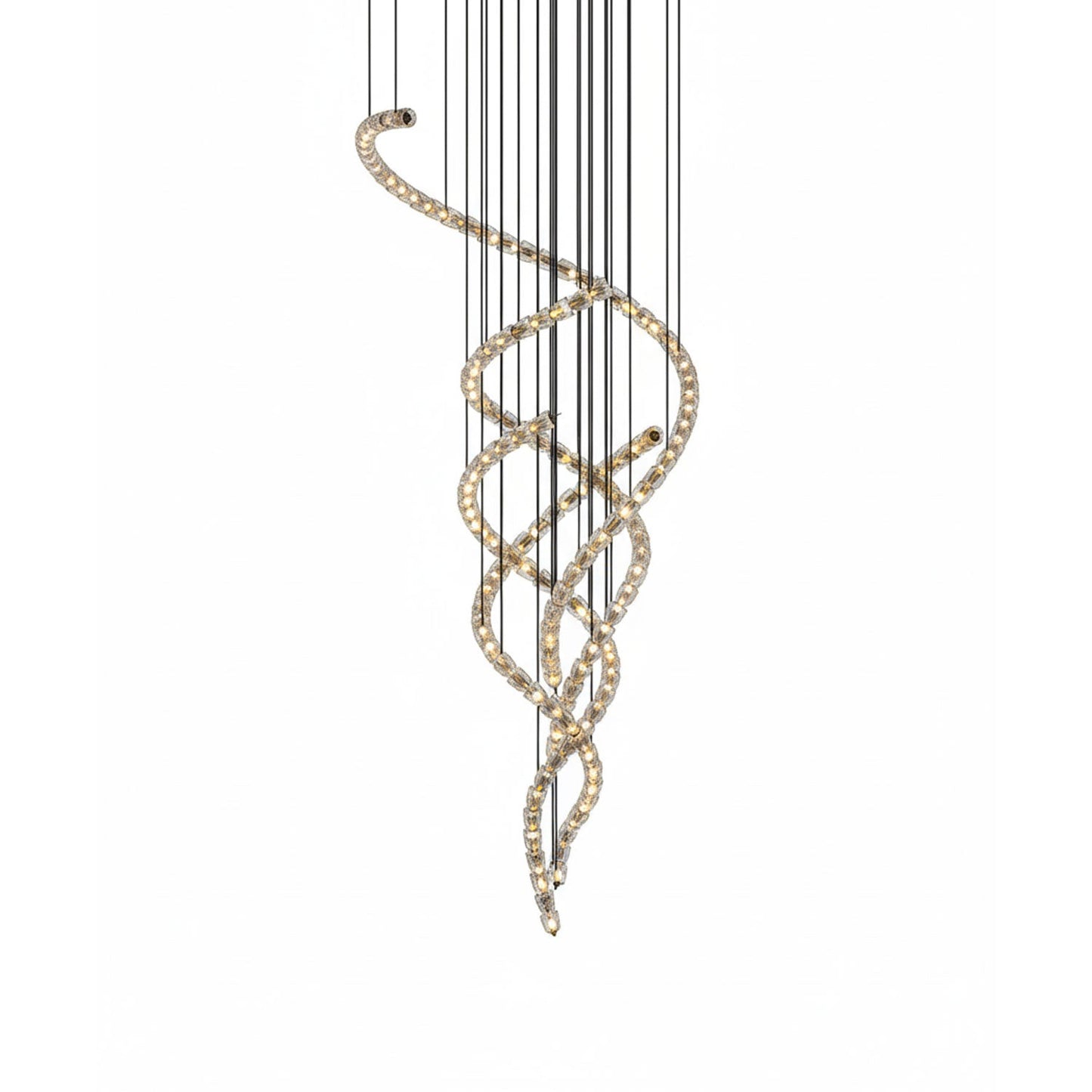 Gabriel Gold Crystal Chandelier