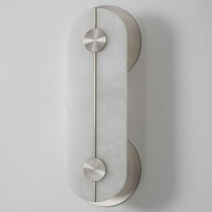 Brace Alabaster Wall Sconce