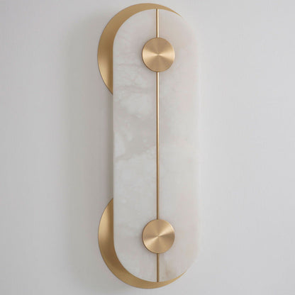 Brace Alabaster Wall Sconce