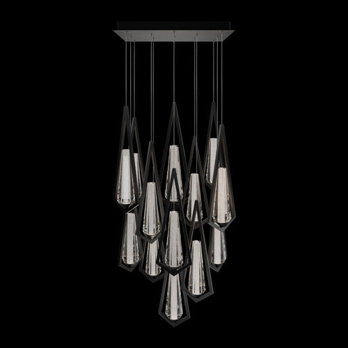 Schobek Crystal Linear Chandelier 13 Light - Richardrider