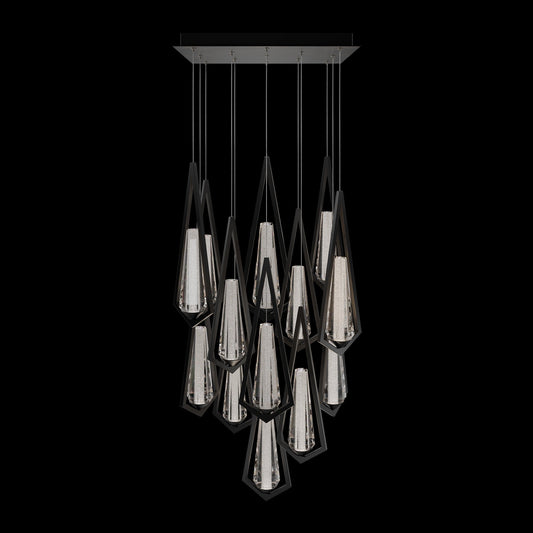 Schobek Crystal Linear Chandelier 13 Light - Richardrider