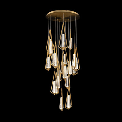 Schobek Crystal Round Chandelier 18 Light - Richardrider